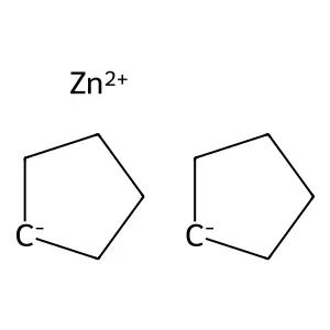 Dicyclopentylzinc structure