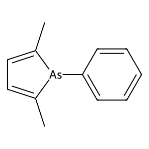 1H-Arsole, 2,5-dimethyl-1-phenyl- structure