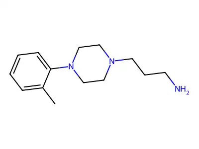 3-[4-(2-Methylphenyl)piperazin-1-yl]propan-1-amine structure