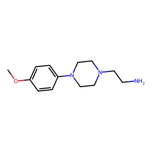 2-[4-(4-Methoxyphenyl)piperazin-1-yl]ethanamine structure