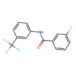 3-Fluoro-N-[3-(trifluoromethyl)phenyl]benzamide structure