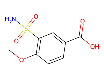 4-Methoxy-3-sulfamoylbenzoate structure