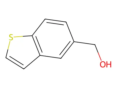 1-Benzothiophen-5-ylmethanol structure