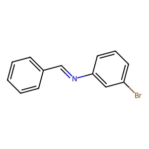 N-Benzylidene-3-bromoaniline structure