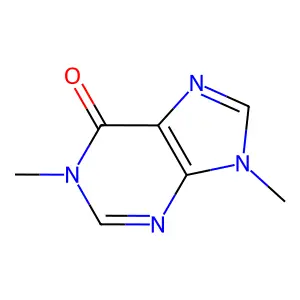 1,9-Dimethylhypoxanthine structure