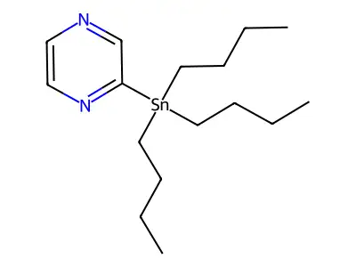 2-(Tributylstannyl)pyrazine structure