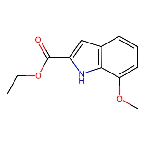 Ethyl 7-methoxy-1H-indole-2-carboxylate structure