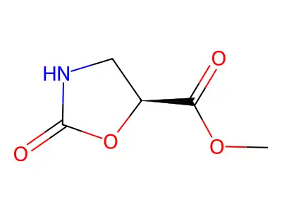 Methyl 2-oxo-1,3-oxazolidine-5-carboxylate structure