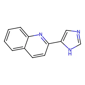 2-(1H-imidazol-5-yl)quinoline structure