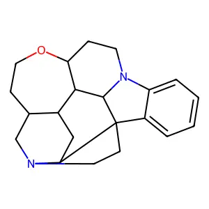 21,22-Dihydrostrychnidine structure