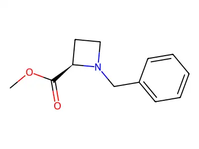 Methyl 1-benzylazetidine-2-carboxylate structure