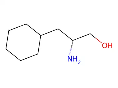 (2S)-2-amino-3-cyclohexylpropan-1-ol structure