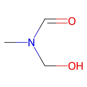 N-(羟甲基)-N-甲基甲酰胺 structure