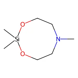 1,3-Dioxa-6-aza-2-silacyclooctane, 2,2,6-trimethyl- structure