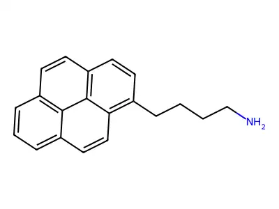 1-Pyrenebutylamine structure