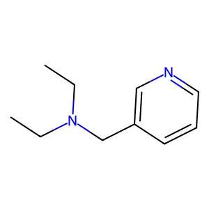 N,N-二乙基-3-吡啶甲胺 structure
