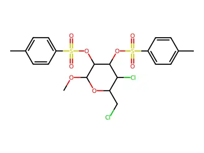 Tos(-2)[Tos(-3)]Hex1Me4Cl6Cl structure