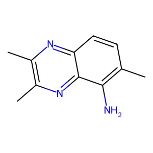 2,3,6-Trimethylquinoxalin-5-amine structure