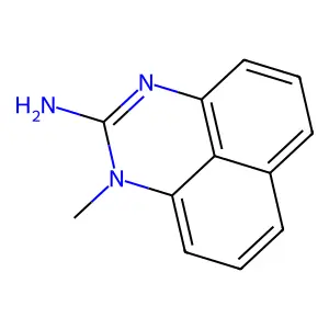 Perimidine, 2-amino-1-methyl- structure