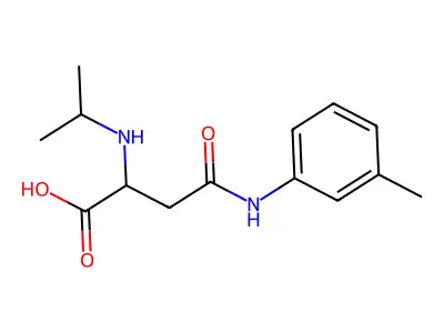 N2-Isopropyl-N4-(m-tolyl)-L-asparagine structure