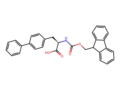 Fmoc-L-4,4'-biphenylalanine structure
