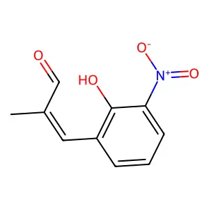3-(2-Hydroxy-3-nitro-phenyl)-2-methyl-prop-2-enal structure