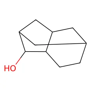 2,5-Methano-1H-inden-1-ol, octahydro- structure