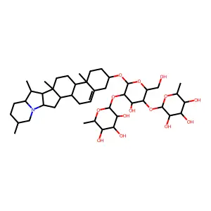查科茄碱 structure