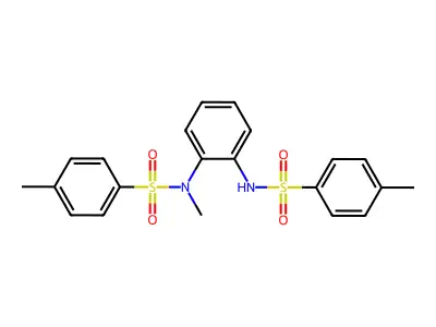 N,4-Dimethyl-N-[2-(4-methylbenzenesulfonamido)phenyl]benzene-1-sulfonamide structure