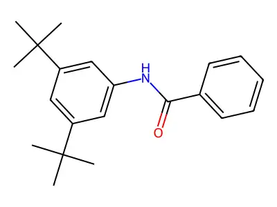 N-(3,5-DI-Tert-butylphenyl)benzamide structure