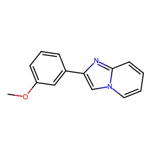2-(3-Methoxyphenyl)imidazo[1,2-a]pyridine structure
