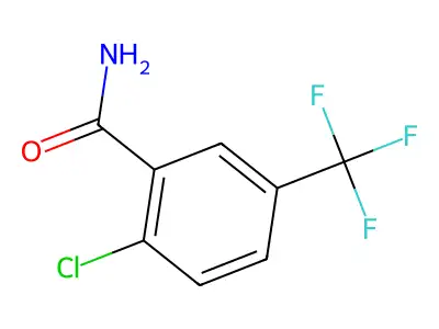 2-Chloro-5-(trifluoromethyl)benzamide structure