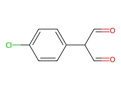 (Z)-2-(4-Chlorophenyl)-3-hydroxy-prop-2-enal structure