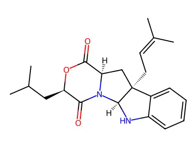 Mollenine A structure