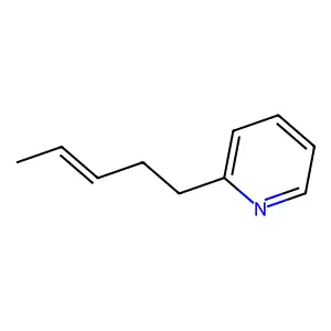 2-(3-Pentenyl)pyridine structure