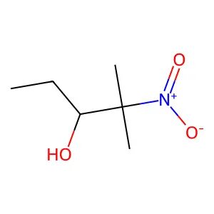 2-Methyl-2-nitropentan-3-ol structure