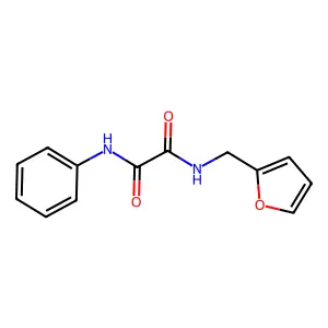 N1-(Furan-2-ylmethyl)-N2-phenyloxalamide structure