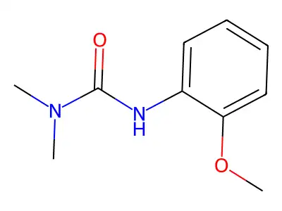 3-(2-Methoxyphenyl)-1,1-dimethylurea structure