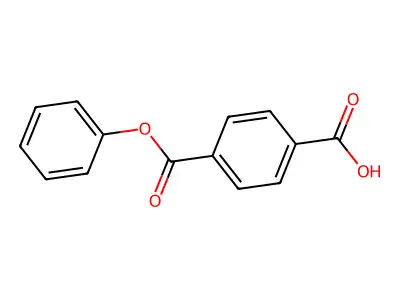 4-phenoxycarbonylbenzoic Acid structure