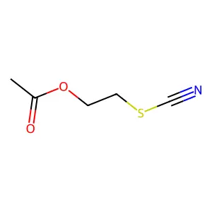 2-Thiocyanatoethyl acetate structure