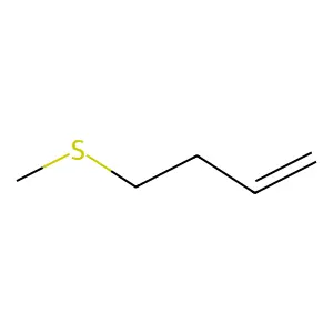 4-(Methylsulfanyl)but-1-ene structure