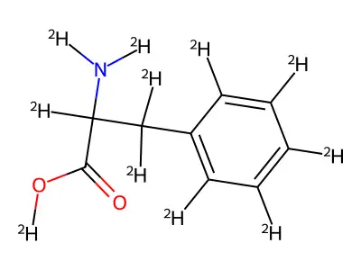 L-phenylalanine structure