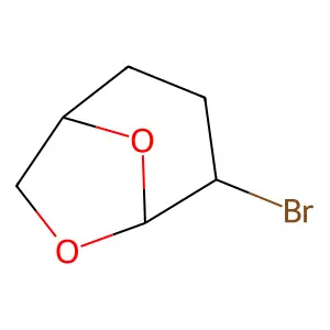 4-Bromo-6,8-dioxabicyclo(3.2.1)octane structure