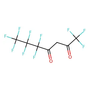 1,1,1,5,5,6,6,7,7,7-Decafluoro-2,4-heptanedione structure