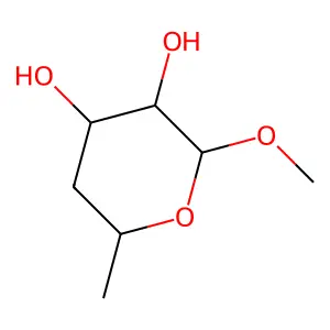 2-Methoxy-6-methyloxane-3,4-diol structure
