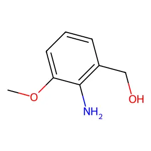 (2-Amino-3-methoxyphenyl)methanol structure