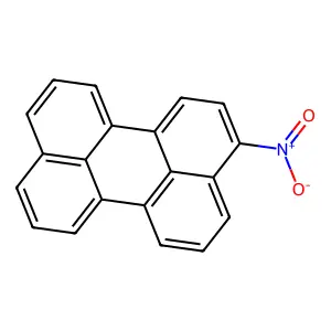 3-Nitroperylene structure