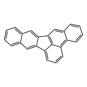 Dibenzo(b,k)fluoranthene structure