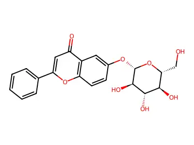isoflavone 7-O-beta-D-glucoside structure