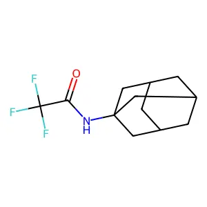 N-(1-金刚烷基)-2,2,2-三氟乙酰胺 structure